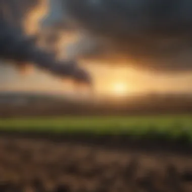Impact of Carbon Dioxide on Climate Change Infographic showing the impact of carbon dioxide on climate change