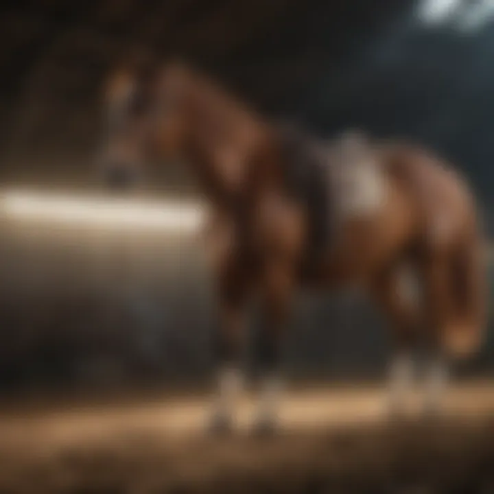 Different types of lighting solutions for equestrian environments