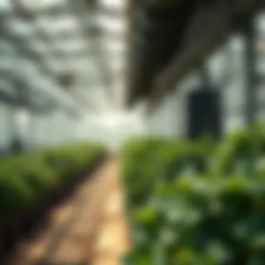 Advanced Environmental Control Systems An advanced environmental control system for optimal plant growth within a greenhouse