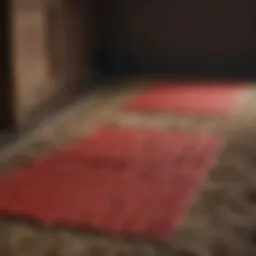 Durable barn floor mats in a livestock setting