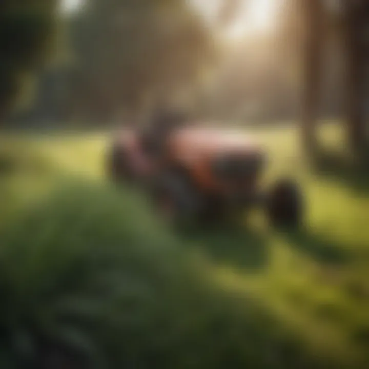 Applying pre-emergent herbicide to Bermuda grass