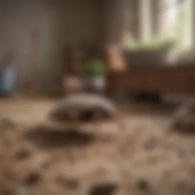 Applying Diatomaceous Earth for Pest Control Application of diatomaceous earth in a home setting