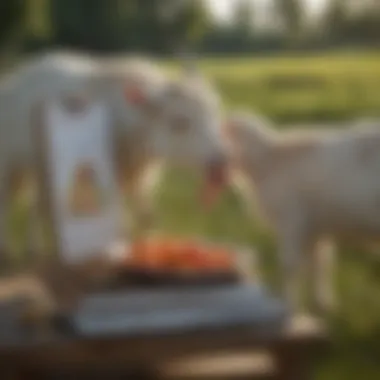 Essential Nutritional Requirements for Goats Nutritional chart outlining essential nutrients for goats