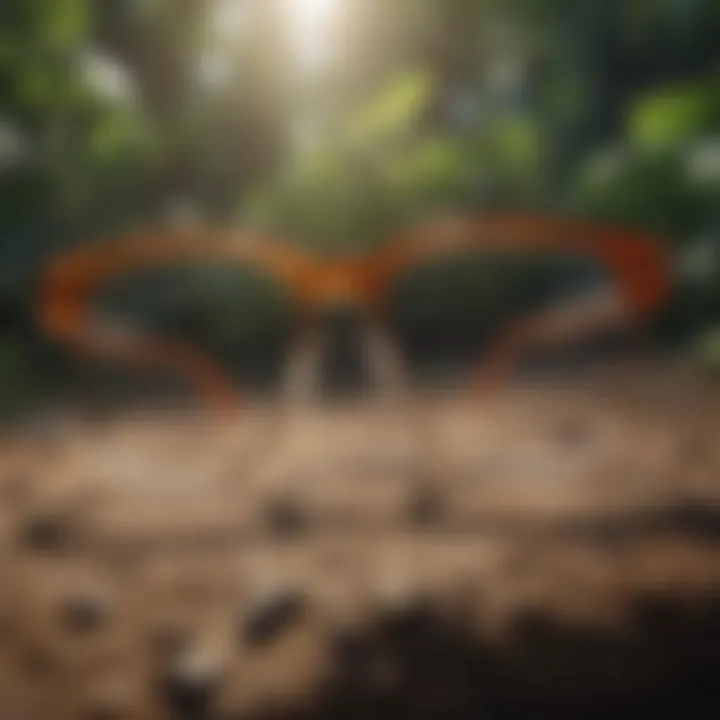 Showcasing various types of eyewear for LED grow lights