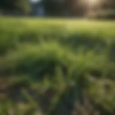 Vibrant green lawn showcasing Fescue grass in Georgia