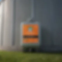 A close-up view of bulk liquid lawn fertilizer in a storage tank showcasing its color and texture.