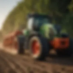 Innovative C & E agricultural machinery in action