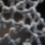Illustration of calcium and magnesium molecules