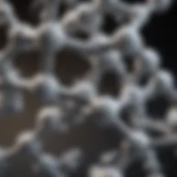 Illustration of calcium and magnesium molecules