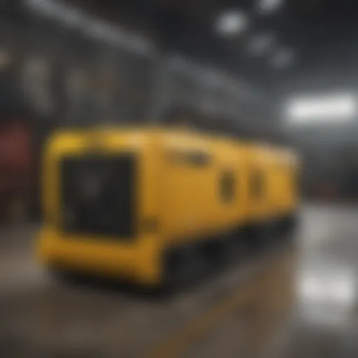 A variety of Caterpillar generators showcasing their robust design