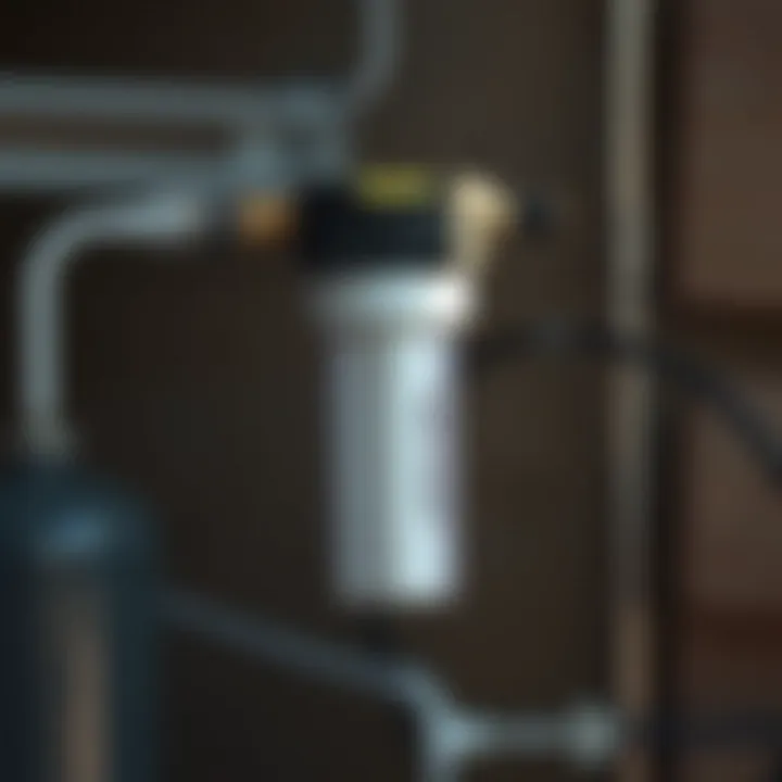 Installing a Reverse Osmosis Filter Illustration of the installation process for a reverse osmosis filter
