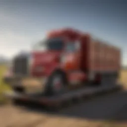 Innovative design of the Circle D Flatbed showcasing its robust structure.