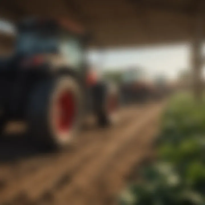 Diagram showcasing applications of Command One Financial in agriculture