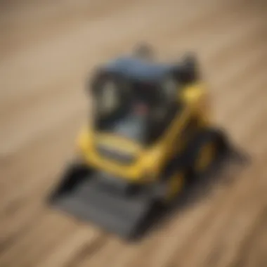 Intuitive Controls of the Vermeer Mini Skid Steer Close-up of the Vermeer mini skid steer controls and features