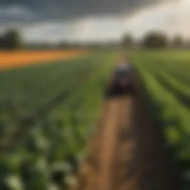 Tailored Approaches for Different Crops Diverse crop types benefiting from tailored management