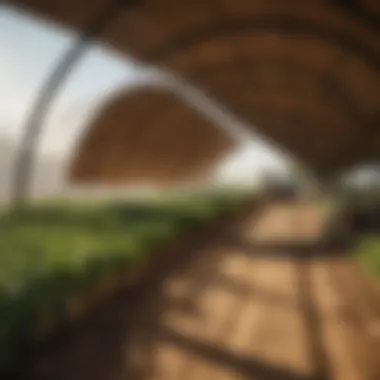 Sustainability in Hoop Building Agriculture Sustainable farming practices integrated with hoop buildings