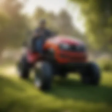 Showcasing Innovative Technology in Lawn Tractors Innovative Technology in Modern Lawn Tractors
