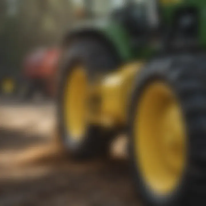 Different types of tractor coolant showcasing their color and properties