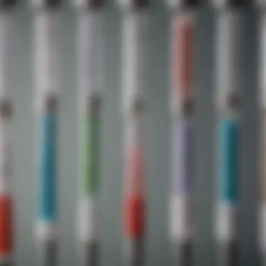 Diverse Selection of Animal Syringes A close-up view of various animal syringes used in veterinary care