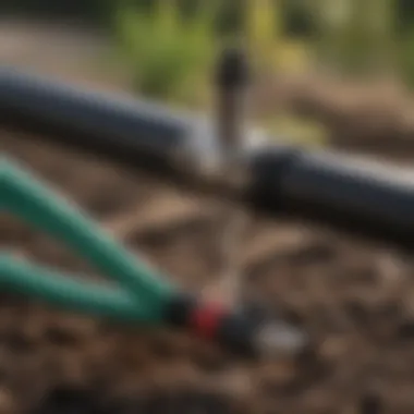 Variety of drip irrigation tubing and connectors