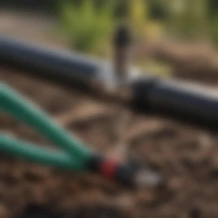 Variety of drip irrigation tubing and connectors