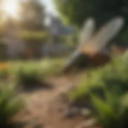 Standguard Insecticide in a garden setting