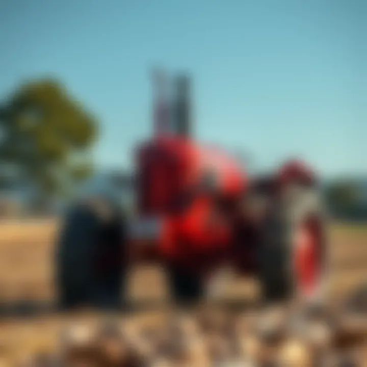 Technical specifications of H Farmall tractor