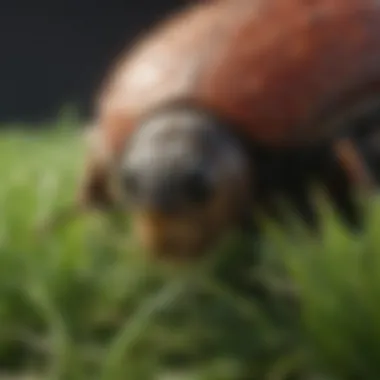 Identifying Common Lawn Pests Common lawn pests on grass blades