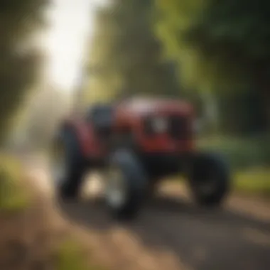 Benefits and Drawbacks of Small Tractors Infographic showcasing benefits and drawbacks of small tractors