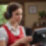State Farm customer service representative on call