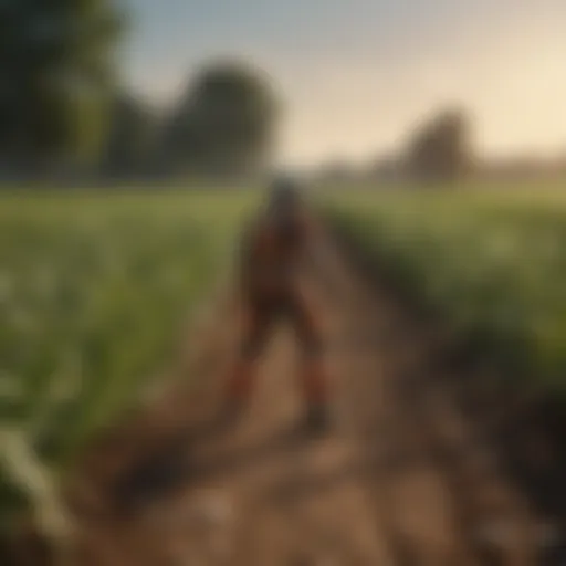 Cricket insecticides in agricultural setting