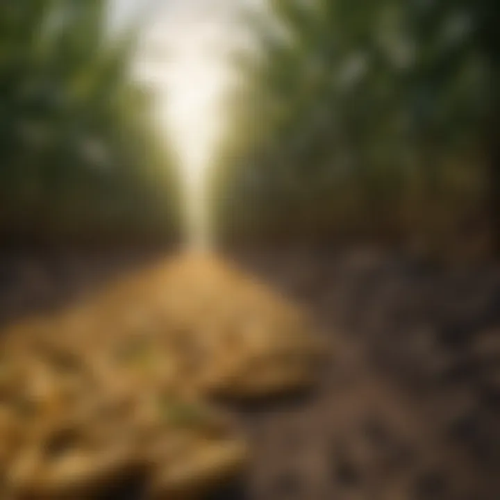 Global trade routes influencing corn supply and demand