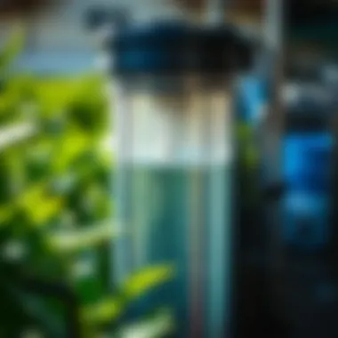 Visual representation of maintenance tips for filtration systems