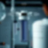 Detailed diagram of reverse osmosis system components