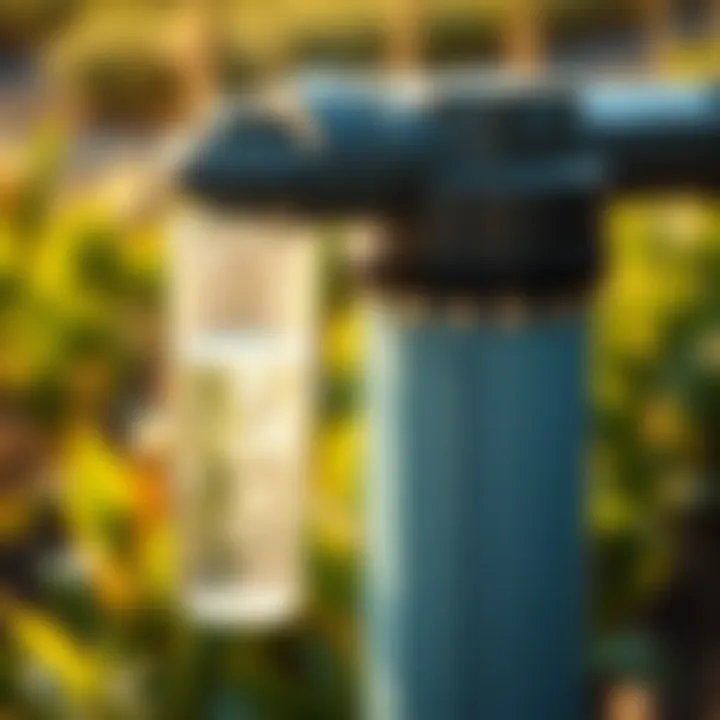 Infographic showcasing water quality parameters