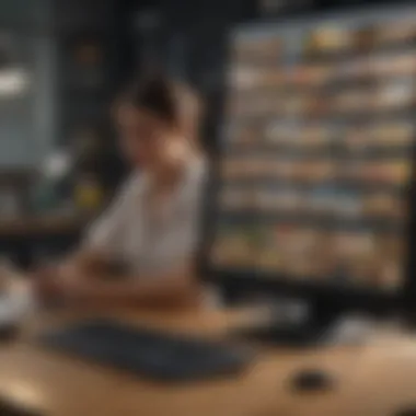 Effective Record Keeping Techniques Organized digital records on a computer screen