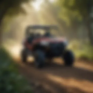 Exploring Discount UTVs for Agriculture Discount UTVs in a vibrant agricultural setting
