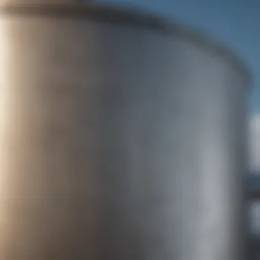 Materials for High-Performance Stock Tanks Detailed view of the materials used in constructing a durable stock tank designed for high country conditions.