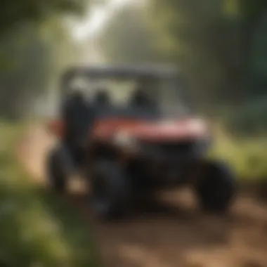Analyzing Legroom Dimensions in UTVs Legroom measurement in a UTV model