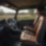 Spacious interior of a top-rated UTV