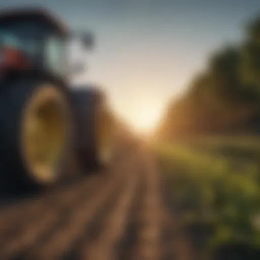 Visual representation of agricultural power dynamics