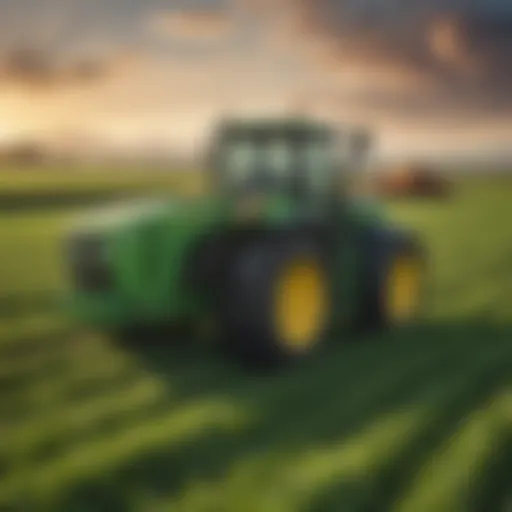 Bale tuff silage wrap in a field showcasing vibrant green crops