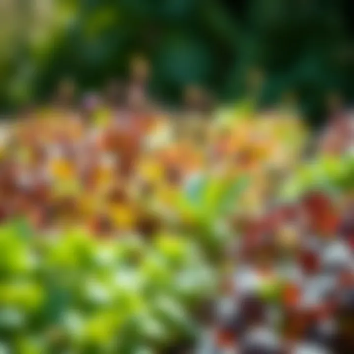 Diverse Cover Crop Varieties for Soil Health Diverse cover crop varieties demonstrating soil health benefits