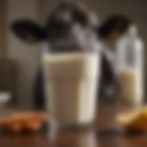 Nutritional benefits of dairy cow milk