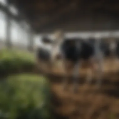 Dairy farming practices in sustainable agriculture