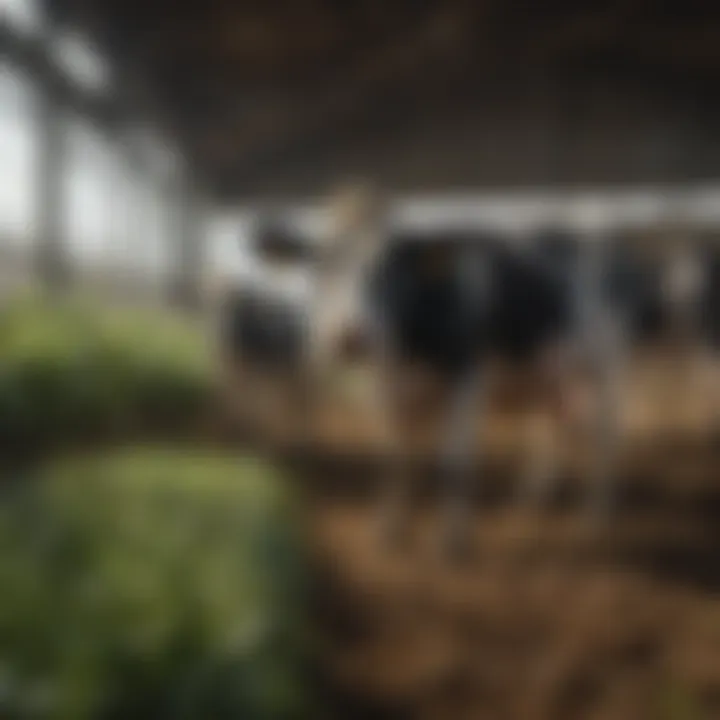 Dairy farming practices in sustainable agriculture