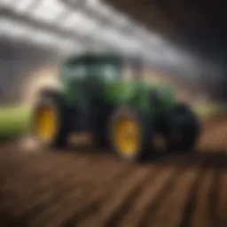 Farming innovation showcasing advanced technology in agriculture