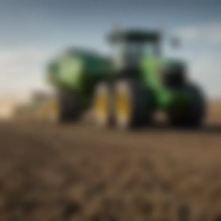 Modern agricultural technology used by John Deere