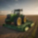 John Deere tractor in a Sedalia field