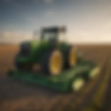 John Deere tractor in a Sedalia field